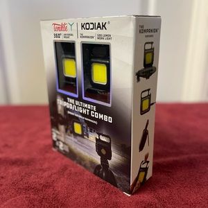2-Pack Tenikle 360° Universal Mount & Kodiak Kompanion 500 Lumen Work Light